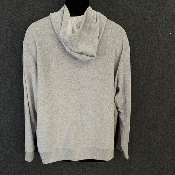 Zero Waste Daniel Hoodie XXL Gray ReRoll Patchwork Sustainable Made in USA RARE - Picture 2 of 10